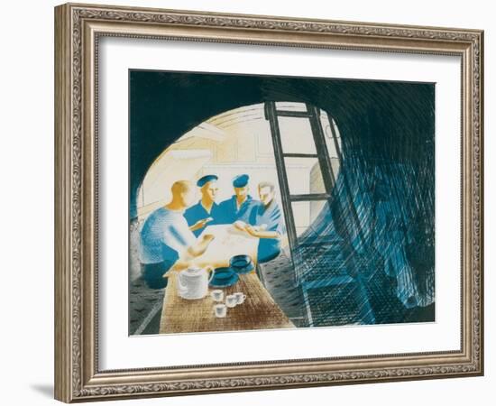 Ward Room Number 2, 1941-Eric Ravilious-Framed Giclee Print