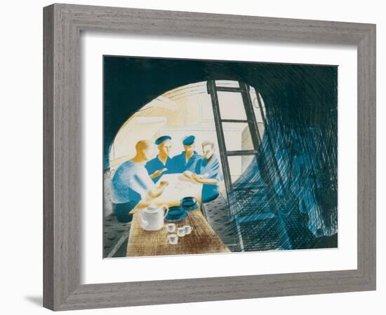 Ward Room Number 2, 1941-Eric Ravilious-Framed Giclee Print