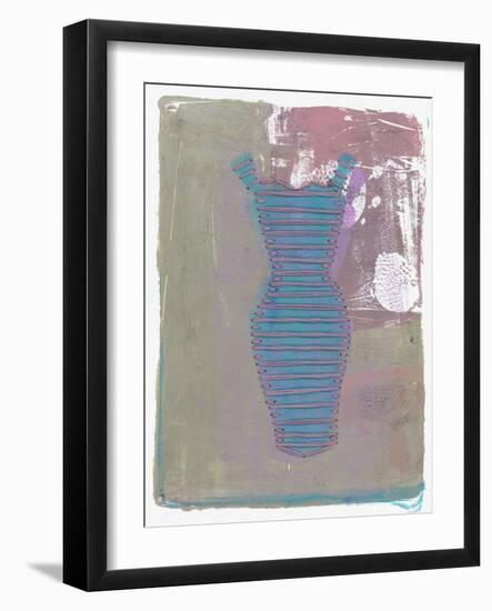 Wardrobe Pink and Blue-Maria Pietri Lalor-Framed Giclee Print