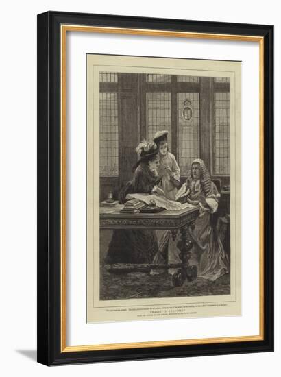 Wards in Chancery-John Morgan-Framed Giclee Print