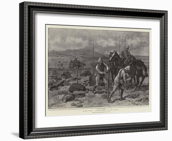 Ware Wire, Wire-Cutters to the Front-Godfrey Douglas Giles-Framed Giclee Print