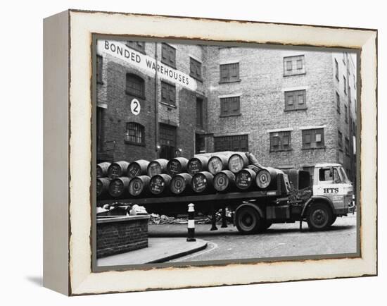 Warehouse Lorry-null-Framed Premier Image Canvas