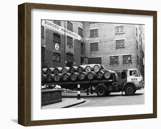 Warehouse Lorry-null-Framed Photographic Print