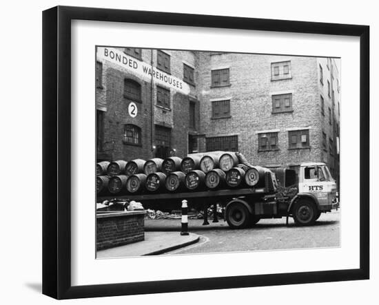 Warehouse Lorry-null-Framed Photographic Print