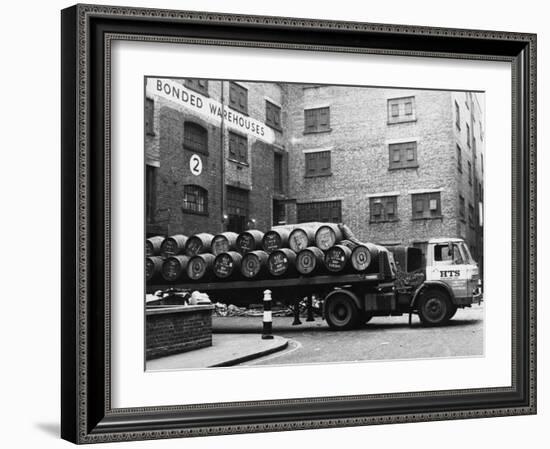 Warehouse Lorry-null-Framed Photographic Print