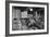 Warehouse, M. Ogi, Manager; S. Sugimoto, Manager of Co-Op; Bunkichi Hayashi-Ansel Adams-Framed Art Print