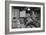 Warehouse, M. Ogi, Manager; S. Sugimoto, Manager of Co-Op; Bunkichi Hayashi-Ansel Adams-Framed Art Print