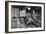 Warehouse, M. Ogi, Manager; S. Sugimoto, Manager of Co-Op; Bunkichi Hayashi-Ansel Adams-Framed Art Print