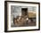 Warehouse Workers Having Rest Break at Carrit Moran & Company's Tea Warehouses at Kolkata Port-Eitan Simanor-Framed Photographic Print