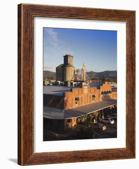 Warehouses Along the Napa River, Napa, Napa Valley Wine Country, California, Usa-Walter Bibikow-Framed Photographic Print