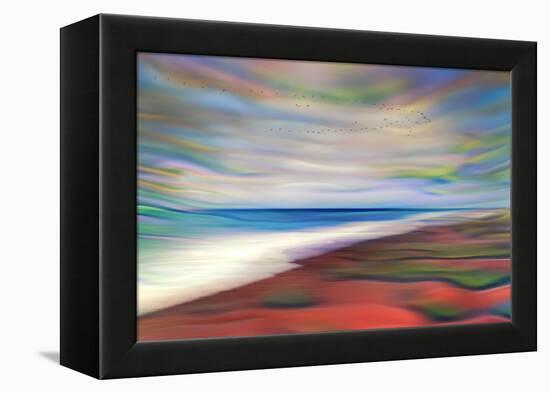 Warm Beach-Ursula Abresch-Framed Premier Image Canvas