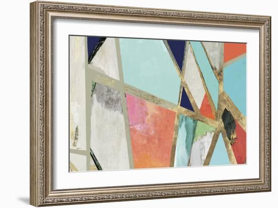 Warm Geometric II-PI Studio-Framed Art Print