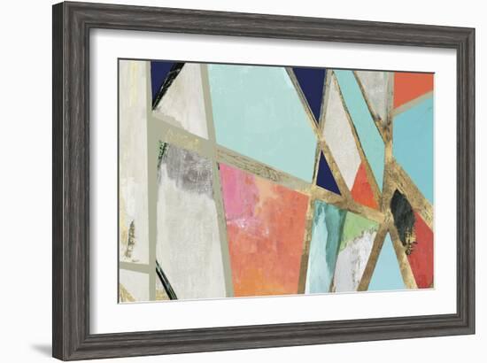 Warm Geometric II-PI Studio-Framed Art Print