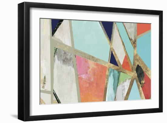 Warm Geometric II-PI Studio-Framed Art Print