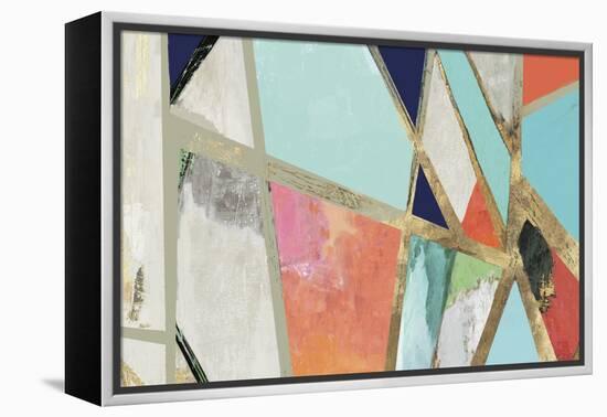 Warm Geometric II-PI Studio-Framed Stretched Canvas