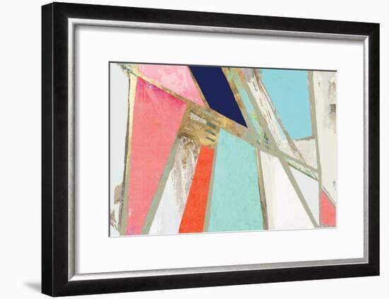 Warm Geometric-PI Studio-Framed Art Print