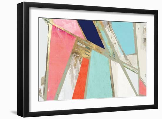 Warm Geometric-PI Studio-Framed Art Print