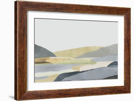 Warm Hills II-Tom Reeves-Framed Art Print