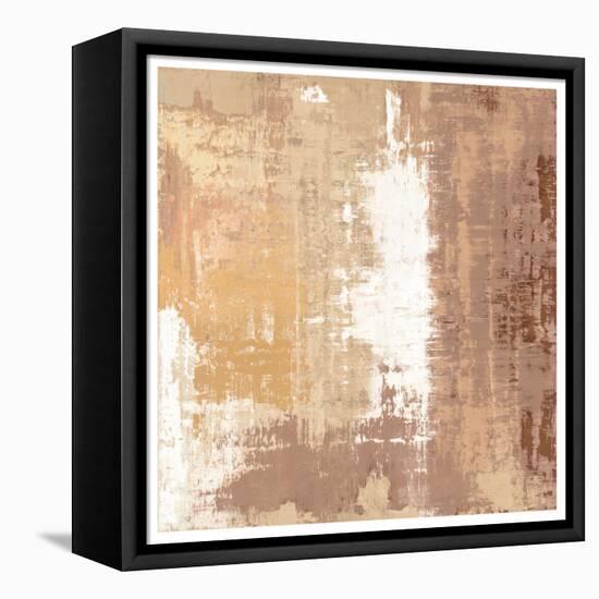 Warm Light Abstract, 2024-David Moore-Framed Stretched Canvas