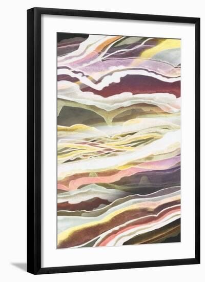 Warm Minerals II-Grace Popp-Framed Art Print