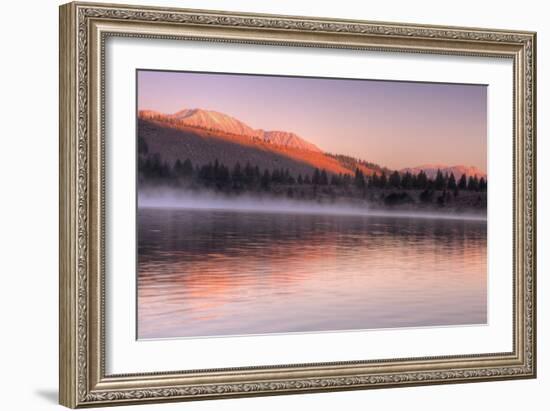 Warm Morning Light at June Lake, Sierra Nevada-Vincent James-Framed Photographic Print