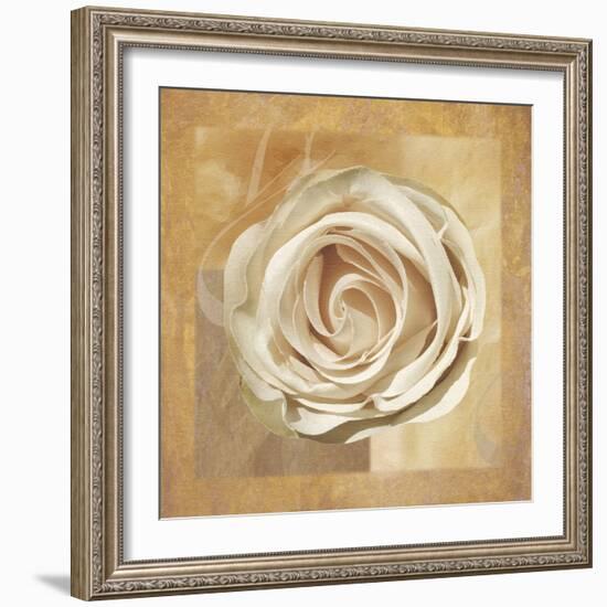 Warm Rose II-Lucy Meadows-Framed Giclee Print