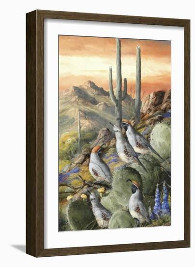 Warm Spring Evening-Trevor V. Swanson-Framed Giclee Print