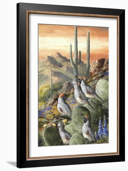 Warm Spring Evening-Trevor V. Swanson-Framed Giclee Print