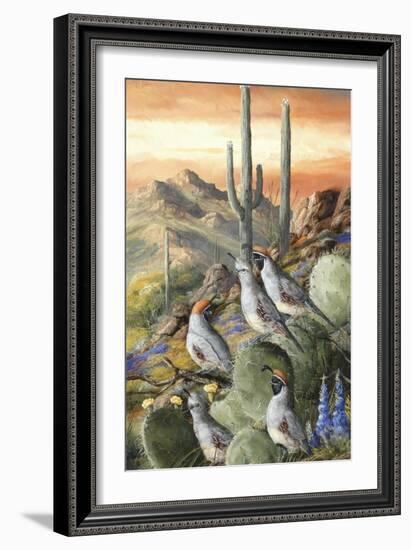 Warm Spring Evening-Trevor V. Swanson-Framed Giclee Print