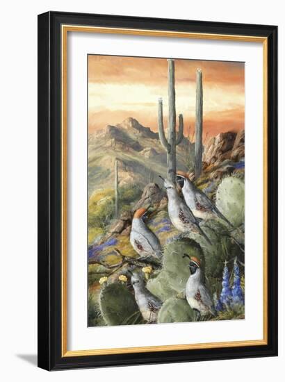 Warm Spring Evening-Trevor V. Swanson-Framed Giclee Print