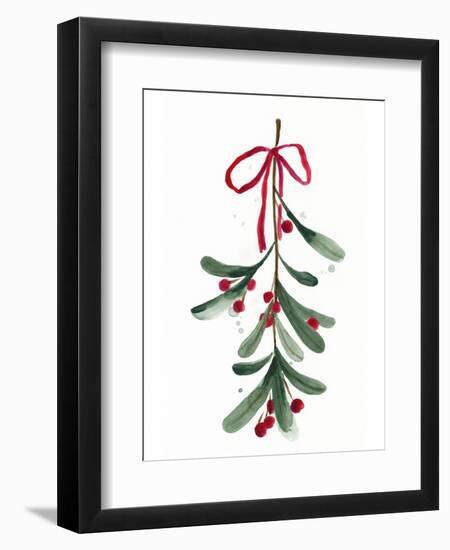 Warm Winter Wishes V-June Vess-Framed Art Print