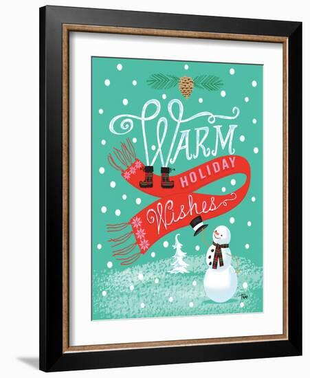 Warm Wishes-Teresa Woo-Framed Art Print