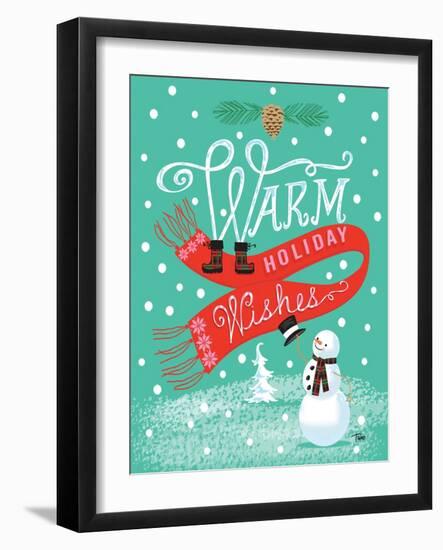 Warm Wishes-Teresa Woo-Framed Art Print