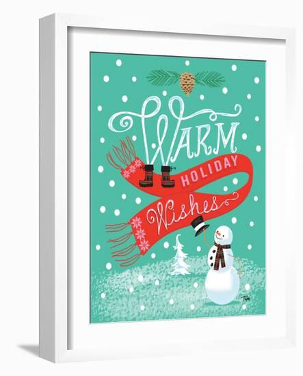 Warm Wishes-Teresa Woo-Framed Art Print