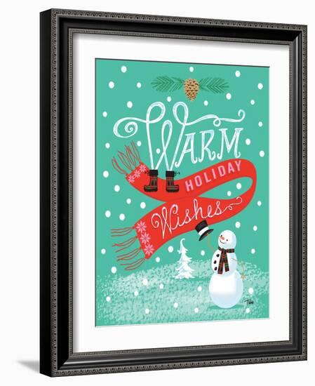 Warm Wishes-Teresa Woo-Framed Art Print