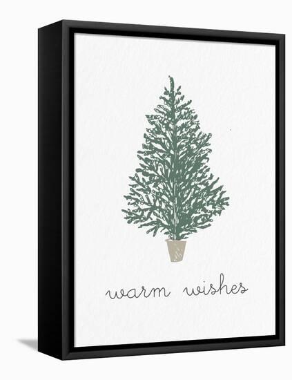 Warm Wishes-Kim Allen-Framed Stretched Canvas