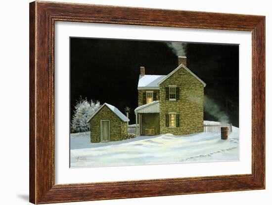 Warming Barrel-Jerry Cable-Framed Giclee Print