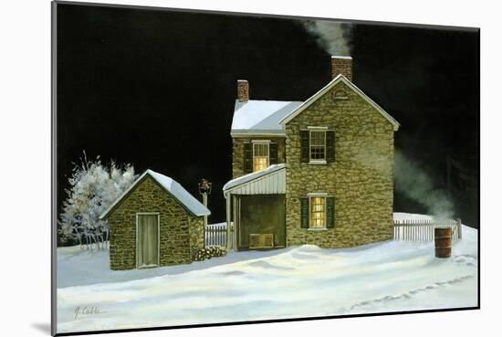 Warming Barrel-Jerry Cable-Mounted Giclee Print