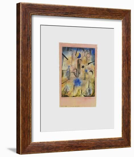 Warnung der Schiffe-Paul Klee-Framed Collectable Print