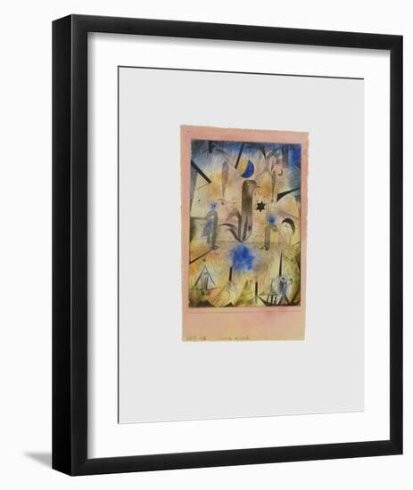 Warnung der Schiffe-Paul Klee-Framed Collectable Print