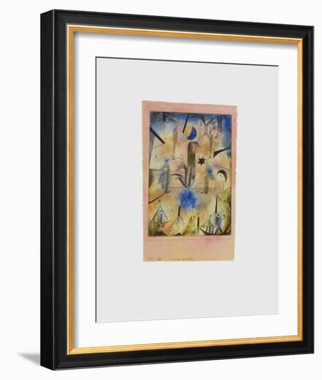 Warnung der Schiffe-Paul Klee-Framed Collectable Print