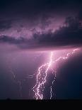 Lightning Bolts-Warren Faidley-Framed Premier Image Canvas