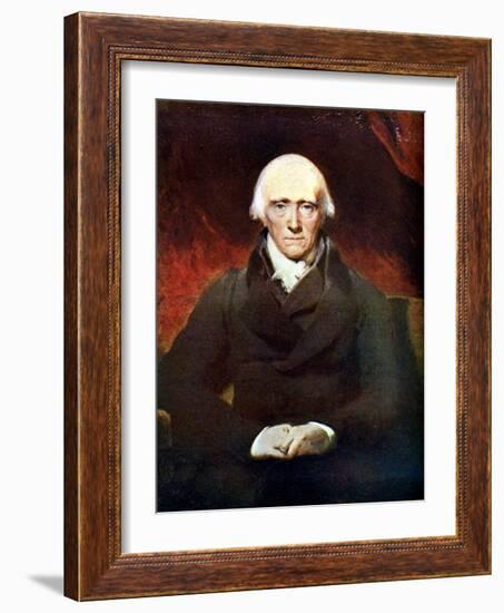 Warren Hastings, First Governor General of British India-Thomas Lawrence-Framed Giclee Print