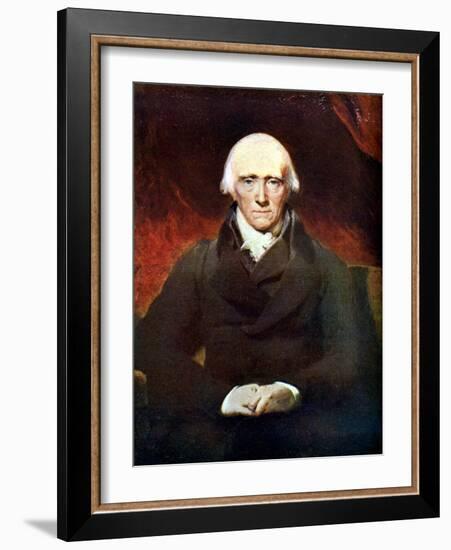 Warren Hastings, First Governor General of British India-Thomas Lawrence-Framed Giclee Print