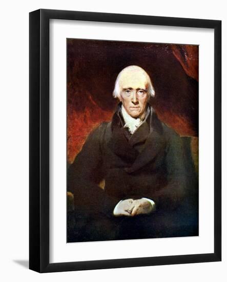 Warren Hastings, First Governor General of British India-Thomas Lawrence-Framed Giclee Print