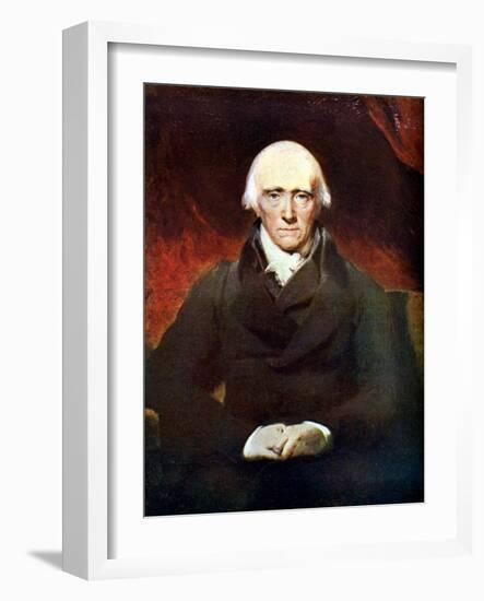 Warren Hastings, First Governor General of British India-Thomas Lawrence-Framed Giclee Print