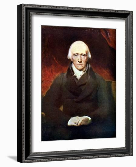 Warren Hastings, First Governor General of British India-Thomas Lawrence-Framed Giclee Print