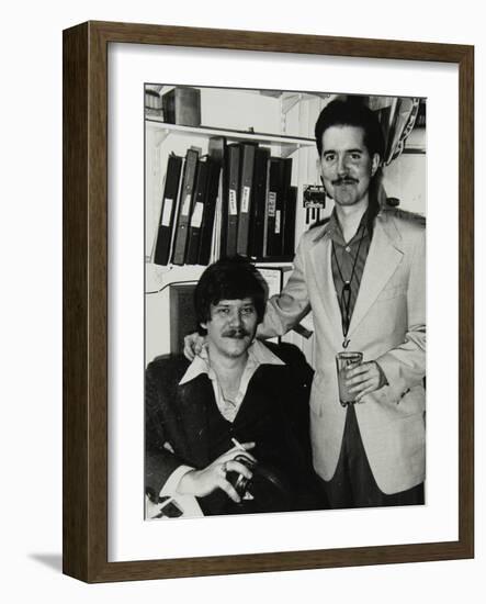 Warren Vache and Scott Hamilton at the Pizza Express, London, 16 February, 1979-Denis Williams-Framed Photographic Print