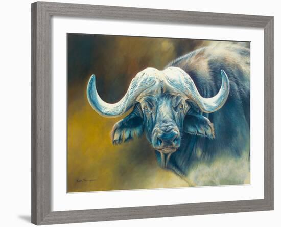 Warrior - African Cape Buffalo-Kim Thompson-Framed Giclee Print