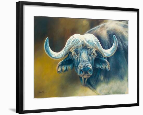 Warrior - African Cape Buffalo-Kim Thompson-Framed Giclee Print